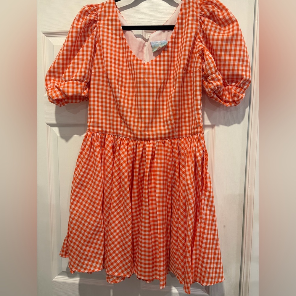 Glimmerwood Pumpkin tea party dress